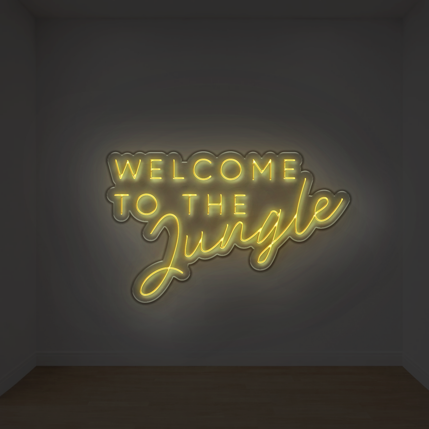 Scrtita Neon Welcome to the Jungle