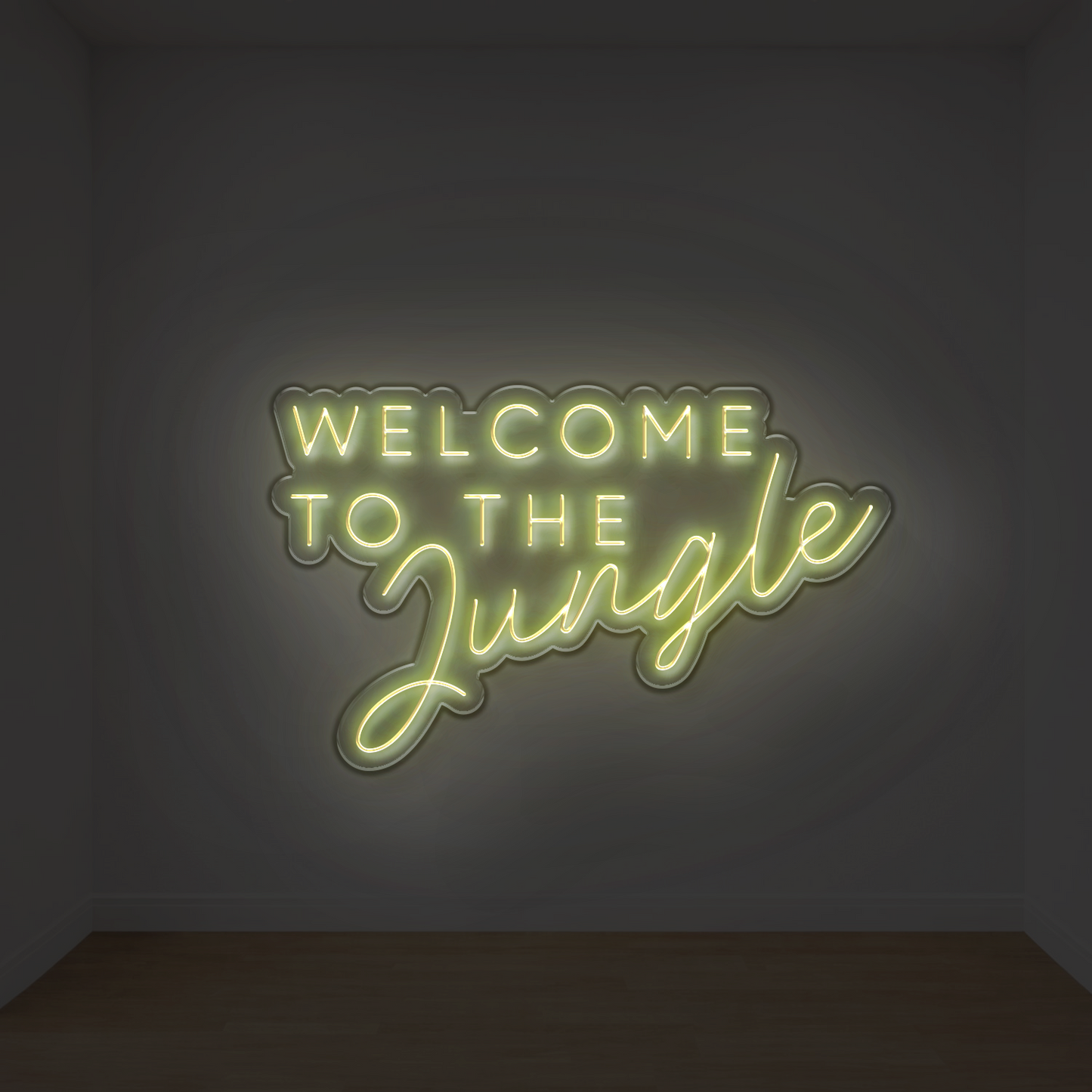 Scrtita Neon Welcome to the Jungle