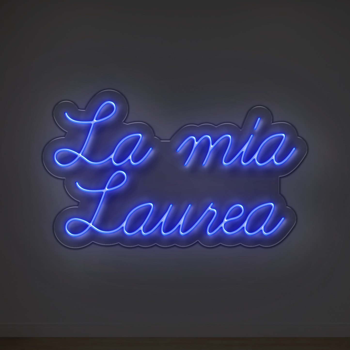 Scrtita Neon La mia laurea
