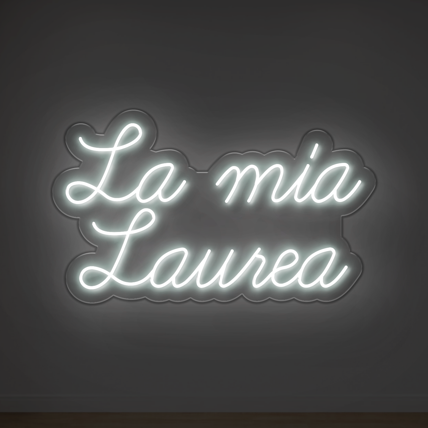 Scrtita Neon La mia laurea