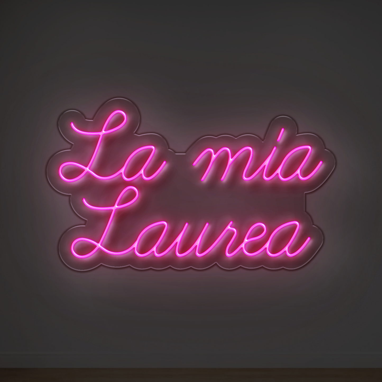 Scrtita Neon La mia laurea