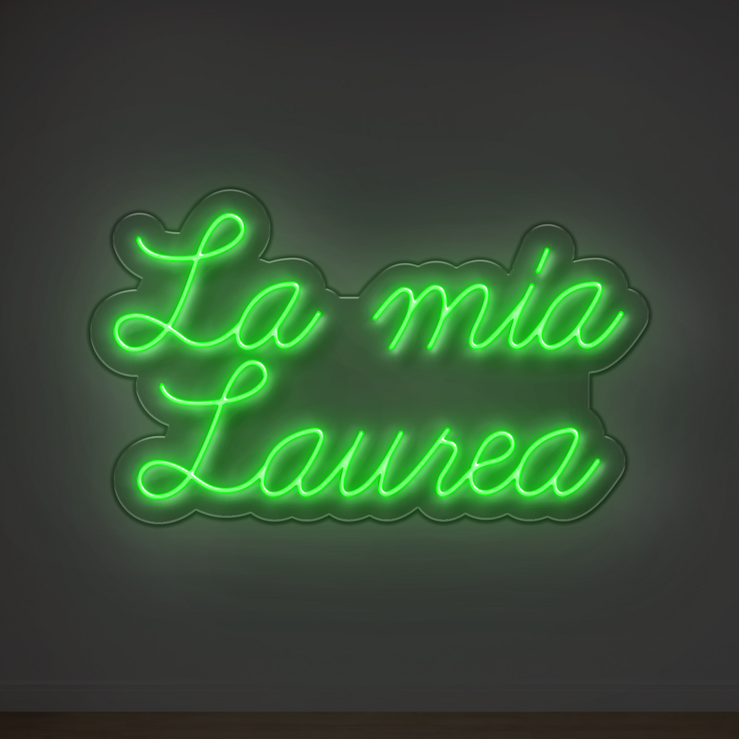 Scrtita Neon La mia laurea